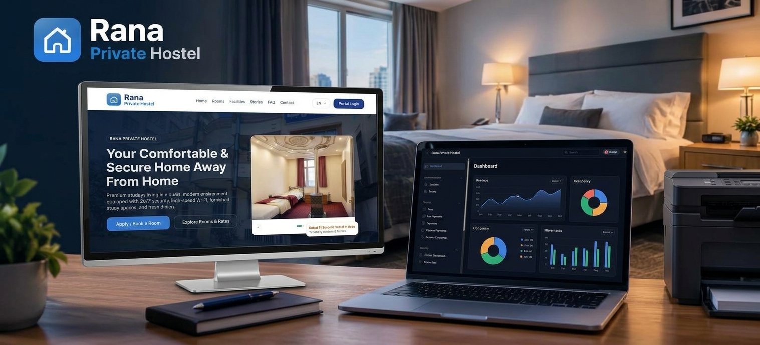 Rana Hostel – Hostel Management System & Website